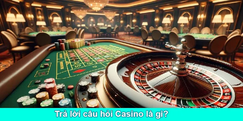 Trả lời câu hỏi Casino là gì?